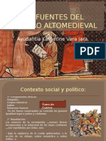 Las Fuentes Del Derecho Altomedieval Ayudantia