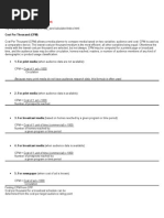 Media Planning & Buying Calculators