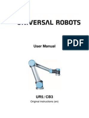 Ur5 User Manual Gb Screw Robot