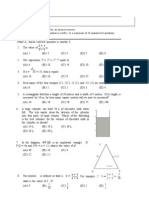 Scoring: There Is No Penalty For An Incorrect Answer. Each Unanswered Question Is Worth 2, To A Maximum of 10 Unanswered Questions