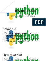 A Networked Chat: Python Advanced #6.5