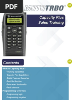 MOTOTRBO Capacity Plus EMEA Sales Training PDF