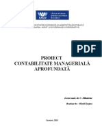 Contabilitate Manageriala Aprofundata