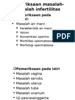 Pemeriksaan Masalah-Masalah Infertilitas 23