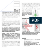 Prelaboratorio (Quimica) Qué Es El Azufre?