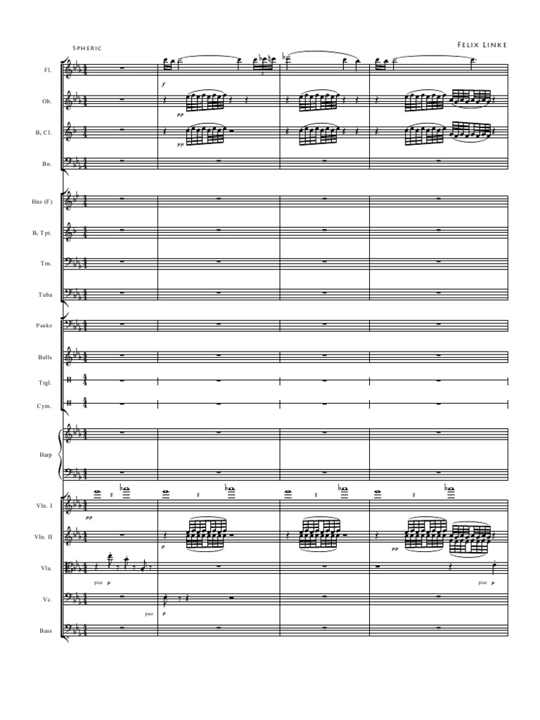 Orchestral Instrumentation Chart | PDF | Social Science