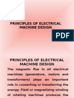 Electrical Machine Design Principles