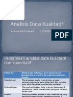 Analisis Data Kualitatif