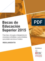 Reglamento 2015 Becas Estudios Codelco