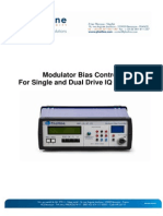 Modulator Bias Controller For Single and Dual Drive IQ Modulators