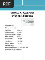 Od Report On Ovex Technologies