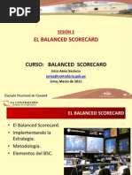 El Balanced Scorecard