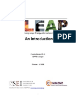 An Introduction To LEAP: Long Range Energy Alternatives Planning System