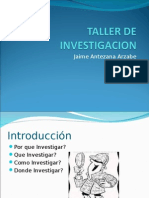 Taller de Investigación Tema 1