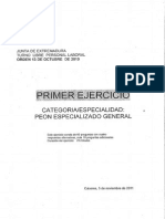 1º Ejercicio - Peon Esp - Gral.turno Libre PDF