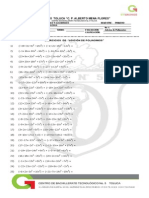 Ejercicios Adicion de Polinomios PDF