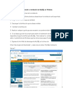 Configuración e Instalación de MySQL en Windows
