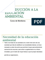 Introducción A La Educación Ambiental