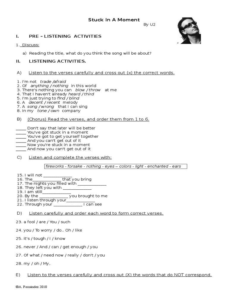 Stuck In A Moment U2 Songs Recorded Music scribd