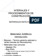materiales asfalticos
