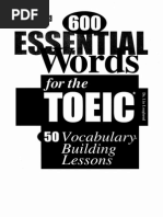 600 Essential Words For TOEIC PDF