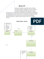 Ejercicios | PDF | Base de datos relacional | Bases de datos