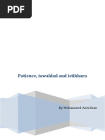 Download Patience Tawakkal and Istikhara by anistop SN26657725 doc pdf
