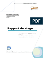 Rapport de Stage Final Groupement D Aquitaine Li Yiyang