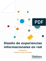 Disenio de Experiencias Informacionales en Red
