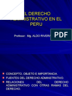Derecho Administrativo en el Perú