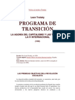 69040379 Leon Trotsky Programa de Transicion