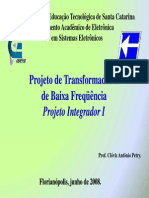 Projeto Transformadores Baixa Frequencia