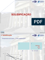 Solidificacao - 2011