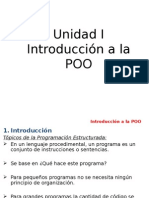 Unidad 1 Introducción A La POO