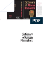 Roy Armes Dictionary of African Filmmakers 2008