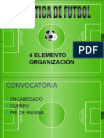 Organizacion de Un Torneo Futbol