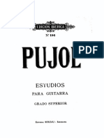 Emilio Pujol - Estudios Para Guitarra (Grado Superior)