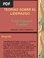 Teorías Sobre El Liderazgo - Fiedler (Alejandro, Javier y Stephania)