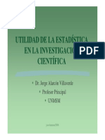 estadistica e investigacion