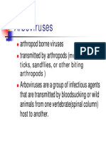 Arboviruses: Arthropod-Borne Viruses Transmitted by Mosquitoes & Ticks