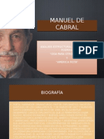 Análisis de los poemas Oda para otro idioma y América rota de Manuel de Cabral