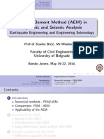 Applied Element Method (AEM) in Dynamic and Seismic Analysis