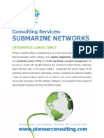 Consulting Services Submarine Networks