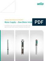 Water Supply - Raw Water Intake