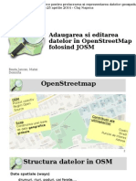 Adaugarea Si Editarea Datelor În OpenStreetMap Folosind JOSM