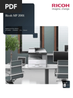 Ricoh Aficio Mp2001 Mono