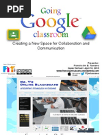 Going Google Classroom