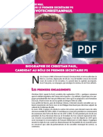 Biographie de Christian PAUL