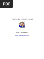 Download I Got A Bar Complaint by Brian Tannebaum by Brian Tannebaum SN26662865 doc pdf