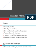 Research Problem 2